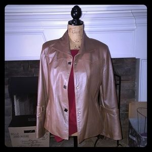 Leather jacket 40EU,  S/M  US